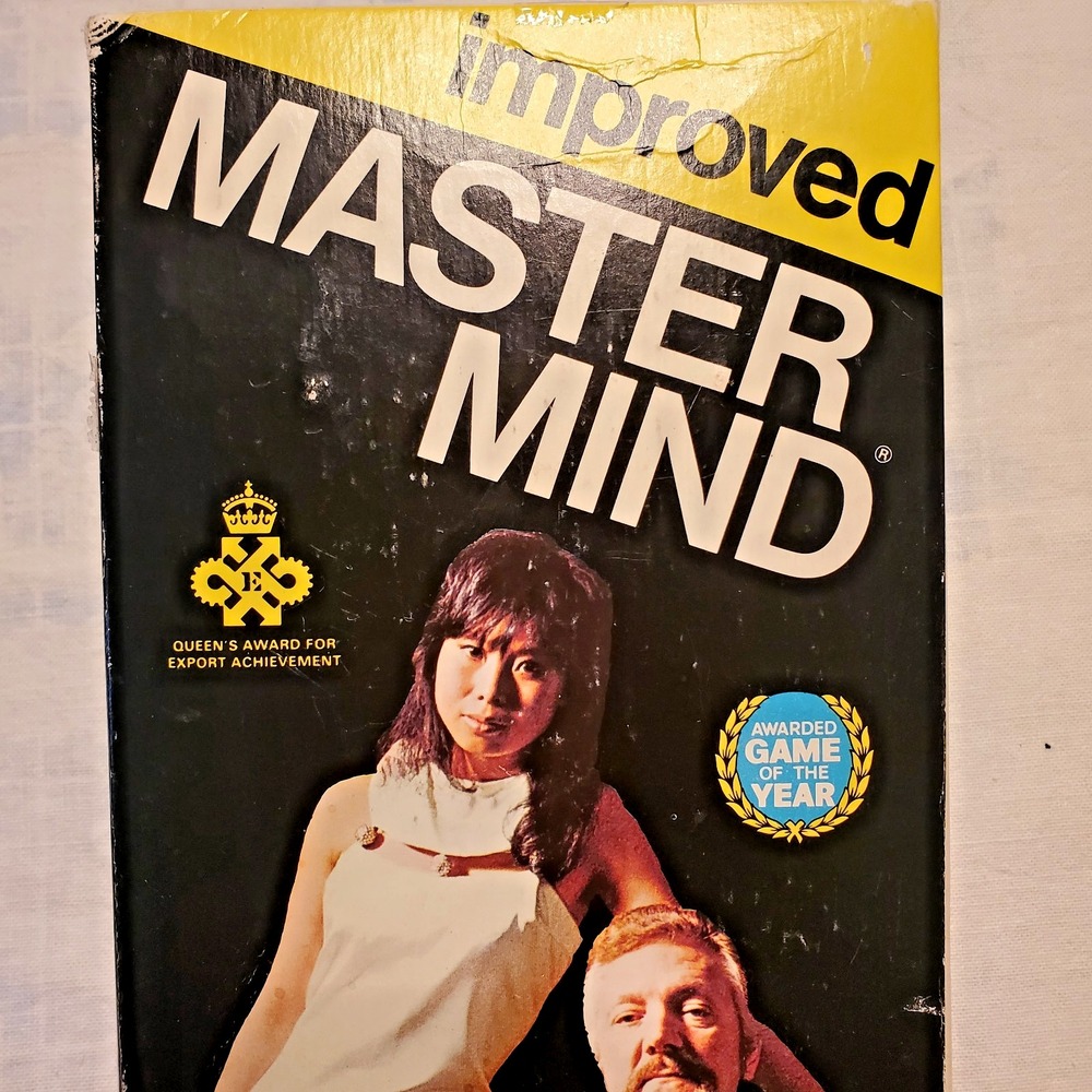 Vintage Improved Edition Master Mind Game by Invicta Board Game Complete Rare Ed